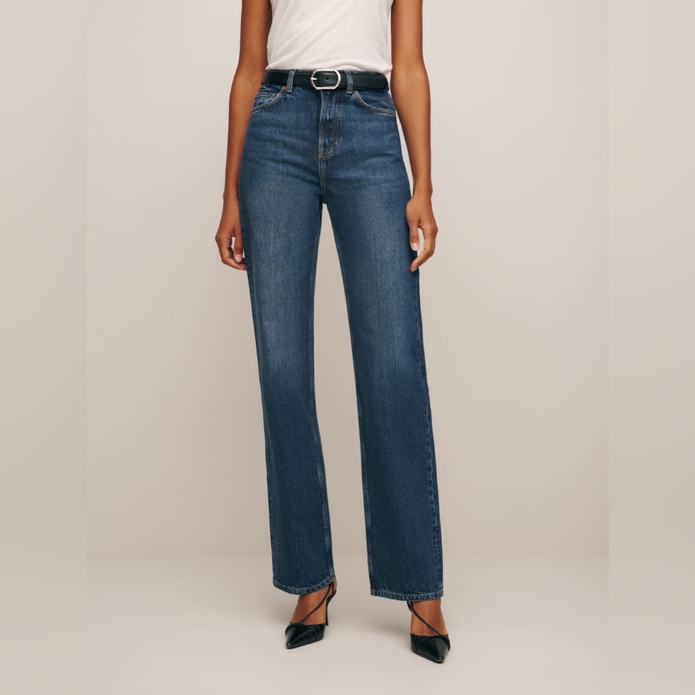 Reformation Wilder Wide-Leg Jean Donner Size 29